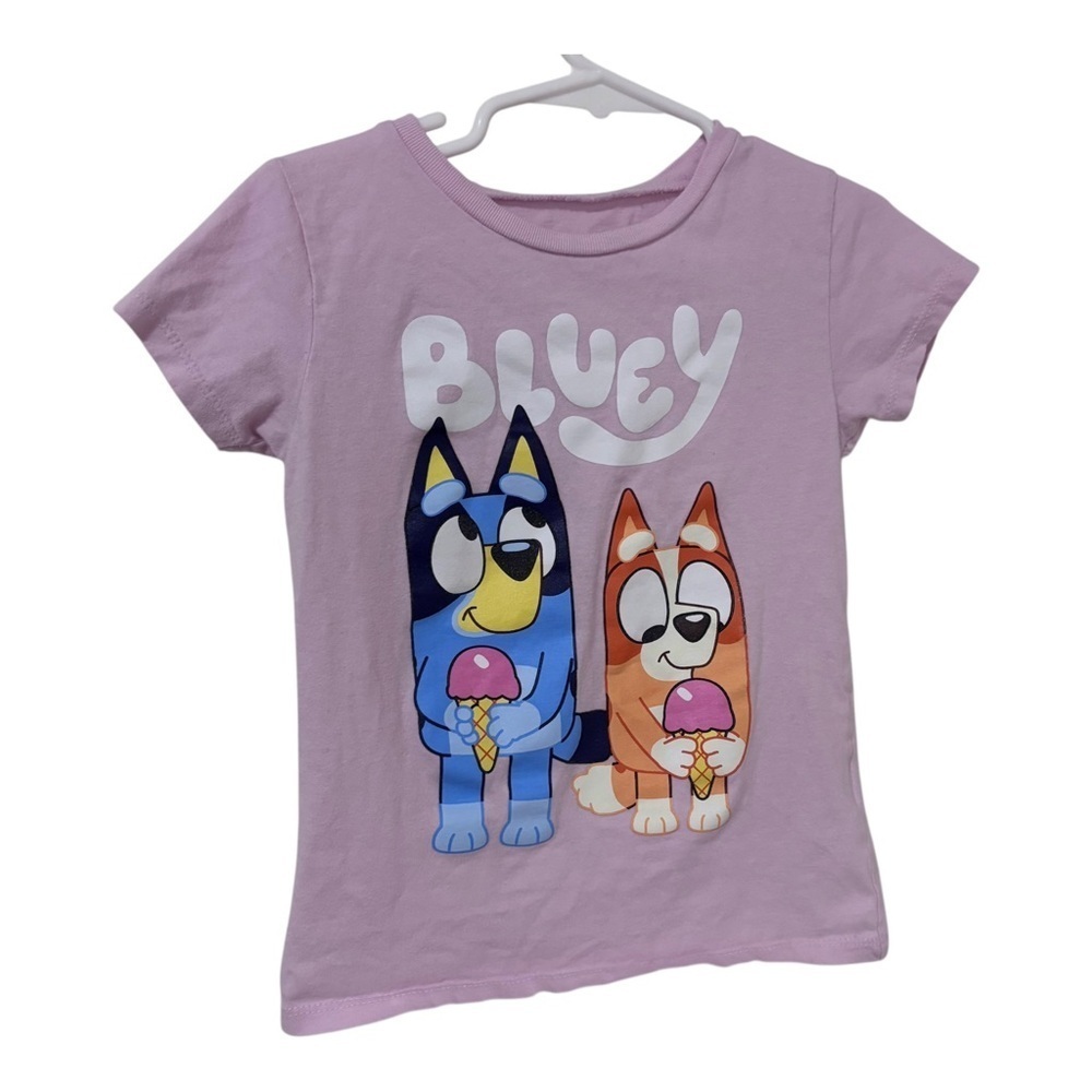 3/$15 bluey pink graphic Kids T-Shirt size 5T